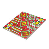 Farbenfrohe moderne marokkanische Mosaikmuster Fliese (Seite)