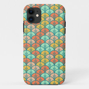 Farbenfrohe moderne moderne geometrische Fischskal Case-Mate iPhone Hülle
