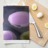 Farbenfrohe moderne Muster Polka Dot Art Printing Küchentuch (Viertel Falte)