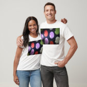 Farbenfrohe moderne Muster Polka Dot Art Printing T-Shirt (Unisex)