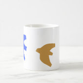 Farbenfrohe moderne nordische Birnen Kaffee-Tasse Kaffeetasse (Mittel)