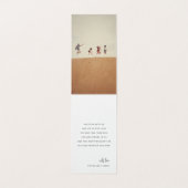 Farbenfrohe, moderne Schrift Neujahrskarte Party F (Innenseite Aufgefaltet)