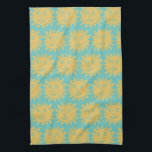 Farbenfrohe moderne Sonnen-Gelb-Muster Geschirrtuch<br><div class="desc">Dekorieren Sie Ihre Küche mit diesem coolen,  sonnendurchfluteten Handtuch. Macht ein großartiges Haus-Erwärmung,  Geburtstag oder Hochzeitsgeschenk! Sie können ihn anpassen und auch Text hinzufügen. Karo in meinem Shop für viel mehr Farben und Muster!</div>