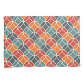 Farbenfrohe moderne Stilelemente aus dem Mittelalt Kissenbezug (Vorderseite-Rechts)