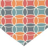 Farbenfrohe moderne Stilelemente aus dem Mittelalt Mittelgroßer Tischläufer (Ecke)