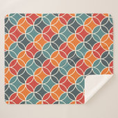 Farbenfrohe moderne Stilelemente aus dem Mittelalt Sherpadecke (Vorderseite (Horizontal))