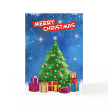 Farbenfrohe moderne stilvolle Weihnachtsfeiertage