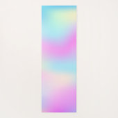 Farbenfrohe, moderne Umgebung Yogamatte (Rückseite)