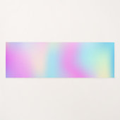 Farbenfrohe, moderne Umgebung Yogamatte (Vorderseite (Horizontal))