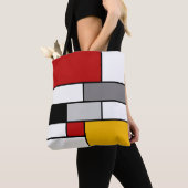 Farbenfrohe Mondrian-Inspiration Tasche (Von Nahem)