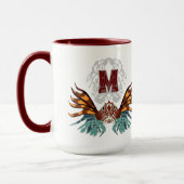 Farbenfrohe Monographie Tasse (Links)