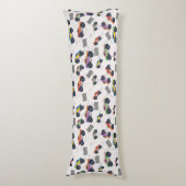 Farbenfrohe Monster Trucks Rennmuster Seitenschläferkissen (Vorderseite Vertikal)