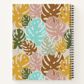 Farbenfrohe Monsterie-Urwald Notizblock (Rückseite)