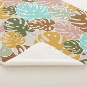 Farbenfrohe Monsterie-Urwald Sherpadecke (3/4)