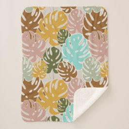 Farbenfrohe Monsterie-Urwald Sherpadecke