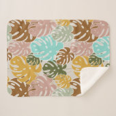 Farbenfrohe Monsterie-Urwald Sherpadecke (Vorderseite (Horizontal))