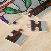 Farbenfrohe Morgengläser Puzzle (Seite)