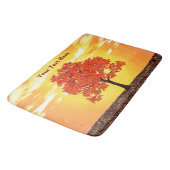 farbenfrohe Morgenoak Badematte (Schrägansicht)