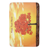 farbenfrohe Morgenoak Badematte (Vorderseite Vertikal)