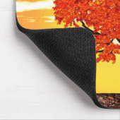 farbenfrohe Morgenoak Mousepad (Ecke)