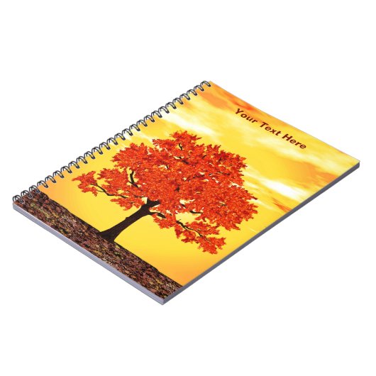 farbenfrohe Morgenoak Notizblock (Linke Seite)