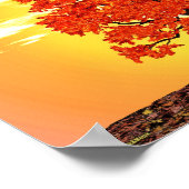 farbenfrohe Morgenoak Poster (Ecke)