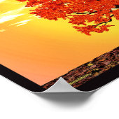 farbenfrohe Morgenoak Poster (Ecke)