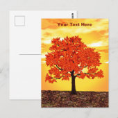 farbenfrohe Morgenoak Postkarte (Vorne/Hinten)