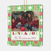 Farbenfrohe Mosaik Foto Olivenweg Keramikornament (Links)