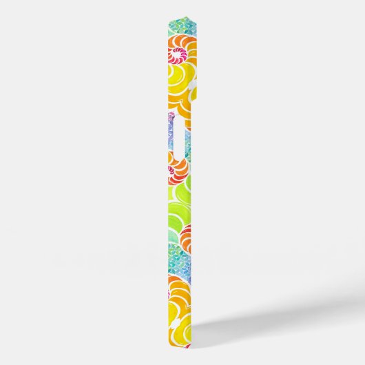 Farbenfrohe Mosaik iPhone 14 Fall Case-Mate iPhone Hülle (Rückseite / Rechts)