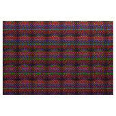 Farbenfrohe Mosaik Muster Burlap Rustic Stoff (Yard (91,4 cm))