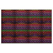 Farbenfrohe Mosaik Muster Burlap Rustic Stoff (Fat Quarter (45,7 x 55,9 cm))