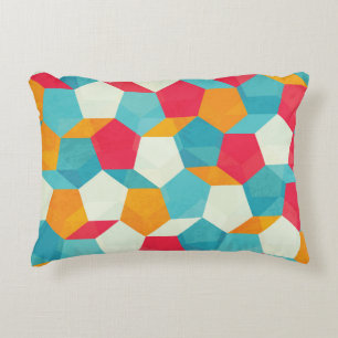Farbenfrohe Mosaike, Nahtlose Kunstmuster. Dekokissen