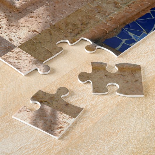 Farbenfrohe Mosaikfliese Puzzle (Seite)