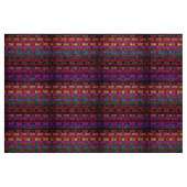 Farbenfrohe Mosaikmuster Burlap Rustic #10 Stoff (Fat Quarter (45,7 x 55,9 cm))