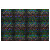 Farbenfrohe Mosaikmuster Burlap Rustikal #6 Stoff (Fat Quarter (45,7 x 55,9 cm))