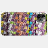 Farbenfrohe Mosaikmuster Holz Look #4 Case-Mate iPhone Hülle (Rückseite (Horizontal))