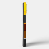 Farbenfrohe Mosaiksteine mit Monogram! Fall M Case-Mate iPhone Hülle (Rückseite / Rechts)