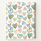 Farbenfrohe Motivation Journal - Glaube einfach. Notizblock (Rückseite)