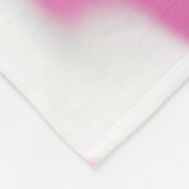 Farbenfrohe Mudge Fleecedecke (Ecke)