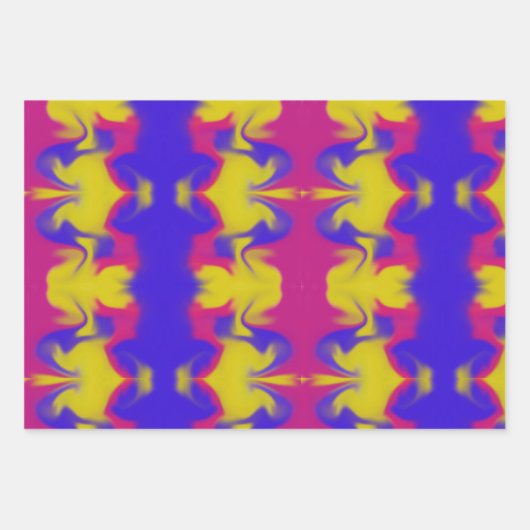 Farbenfrohe Mudge Geschenkpapier Set (Vorderseite 2)