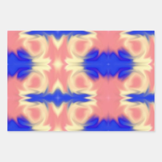 Farbenfrohe Mudge Geschenkpapier Set (Vorderseite)