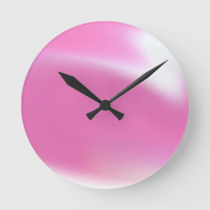 Farbenfrohe Mudge Runde Wanduhr