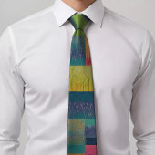 Farbenfrohe Multi-gemusterte Krawatte