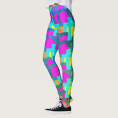 Farbenfrohe Multiprint-Leggings Leggings (Links)