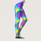 Farbenfrohe Multiprint-Leggings Leggings (Rechts)