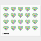 Farbenfrohe Mums Custom Stickers (Blatt)