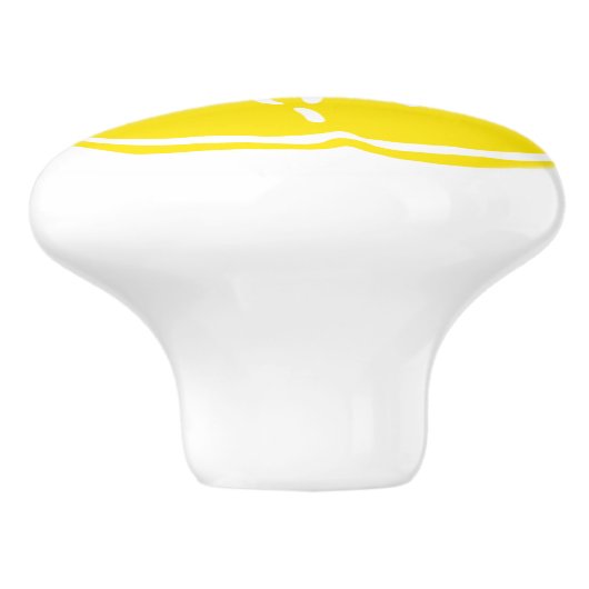 Farbenfrohe Muschel Sand Dollar Drawer Knobs Keramikknauf (Seitenansicht)