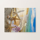 Farbenfrohe Muscheln am Strand 252 Stück Puzzle (Horizontal)