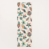 Farbenfrohe Muscheln Nahtloses Muster Yogamatte (Rückseite)